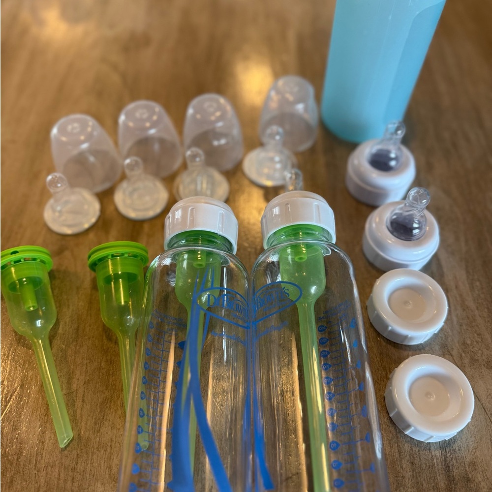 Dr. Brown's Natural Flow Anti-Colic Glass Bottles
